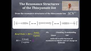 Bonding 35: The Resonance Structures of the Thiocyanate Ion