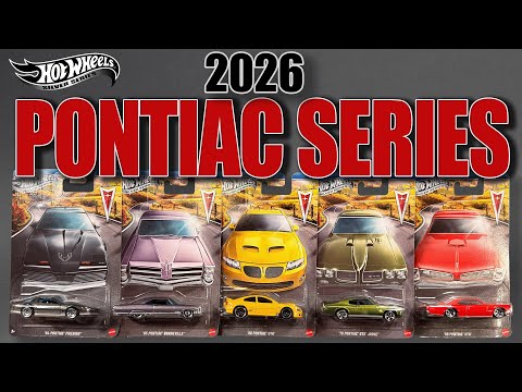 2026 Hot Wheels Pontiac Series Unboxing | First Look!!