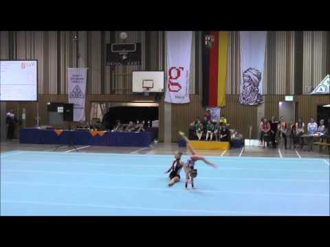 Internationaler Gutenbergpokal Mainz 2014_Quali Balance_Nicole Boxler/Sophie Kirschner_TSV Friedberg