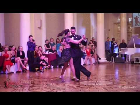  Christian Marquez  and  Virginia Gomez  are  dancing  at  Fuego de la Noche Kazan  in  2016