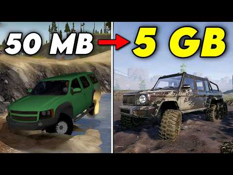 FARKLI BOYUTLARDAKİ MOBİLE OFF ROAD OYUNLARINI OYNADIM !