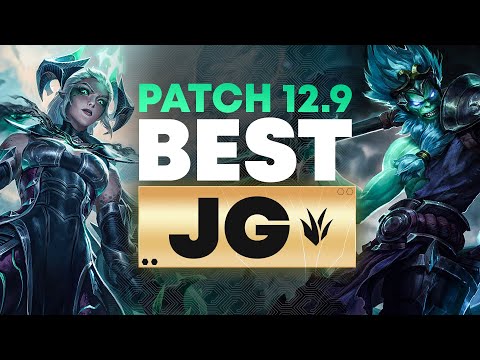 The BEST Junglers For All Ranks On Patch 12.9! META SHIFT! | Season 12 Tier List League of Legends