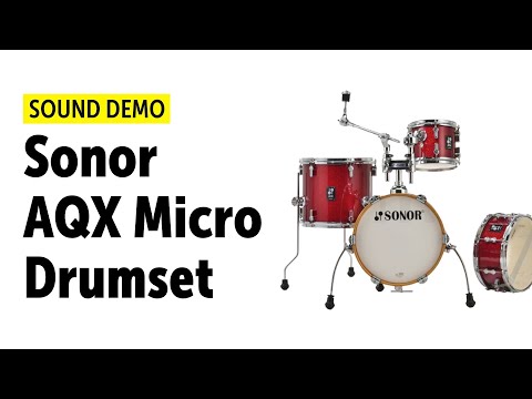 Обзор комплекта барабанов Sonor AQX Micro Set