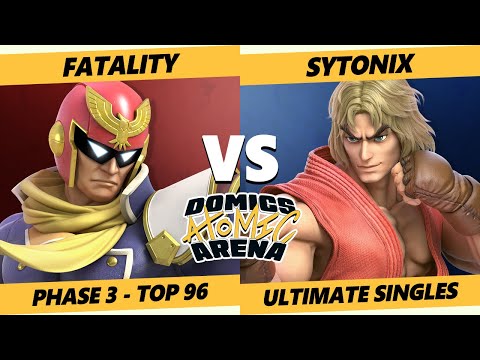 Domics Atomic Arena SSBU - EDM | Sytonix (Ken) Vs. Fatality (Captain Falcon) Ultimate Top 96 Winners