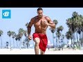 6'9" ft Tall Bodybuilder Muscle Beach Workout | Ike Catcher