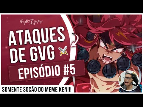 ATACANDO NA GUILD WARS #5 - EPIC SEVEN