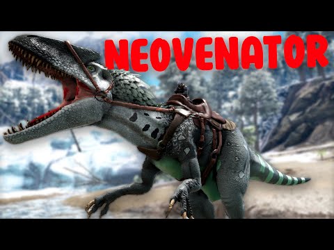 COMO TAMEAR NEOVENATOR Y TODAS SUS HABILIDADES - ARK: PREHISTORIC BEAST MOD