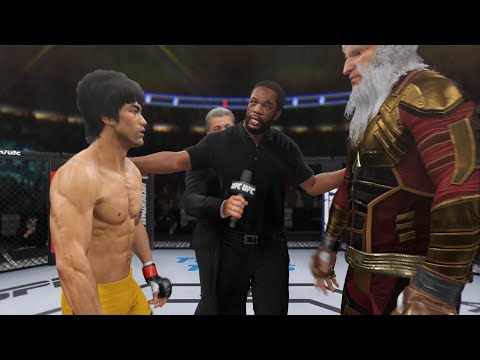 Ivan Grozny vs. Bruce Lee - EA Sports UFC 4 - Epic Fight 🔥🐲
