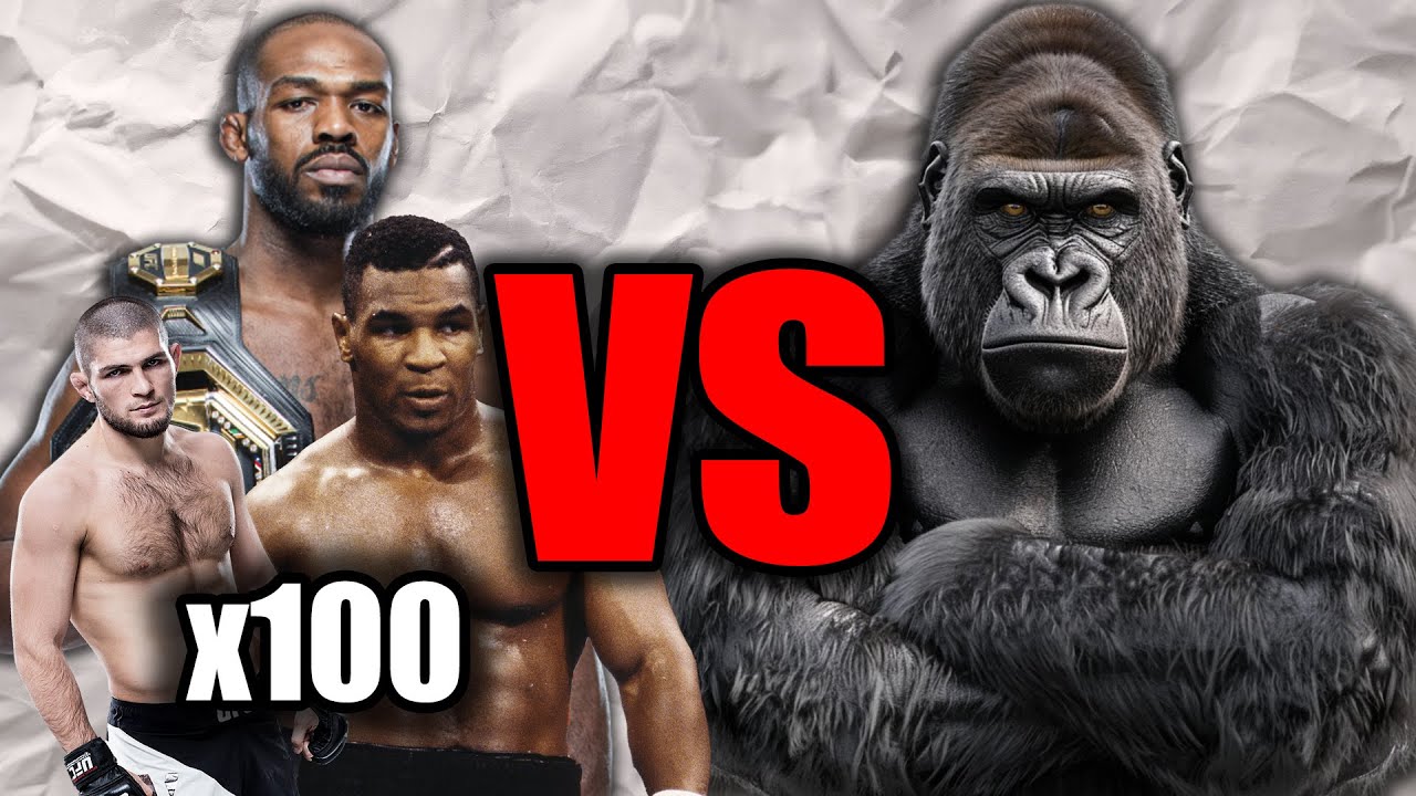 Why 100 men vs a Gorilla Is NOT Close (At All)