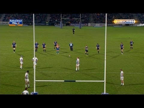 Ian Madigan penalty pushes Leinster forward - Leinster v Glasgow 23nd March 2013