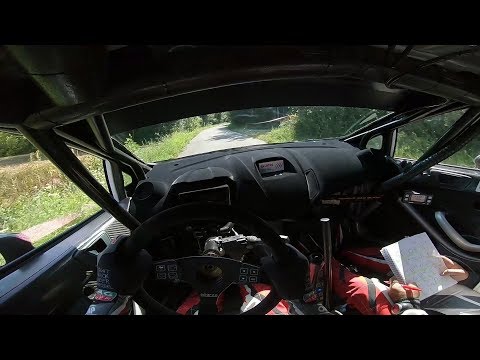 Helmet cam: test before ADAC Rallye Deutschland 2018 - Kajetanowicz / Szczepaniak - LOTOS Rally Team