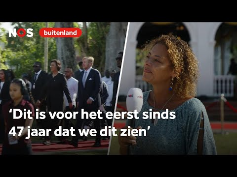 Onze correspondent over het staatsbezoek aan Suriname: 'Dit is heel bijzonder'