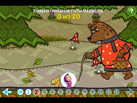 маша и медведь вершки обзор игры андроид game rewiew android