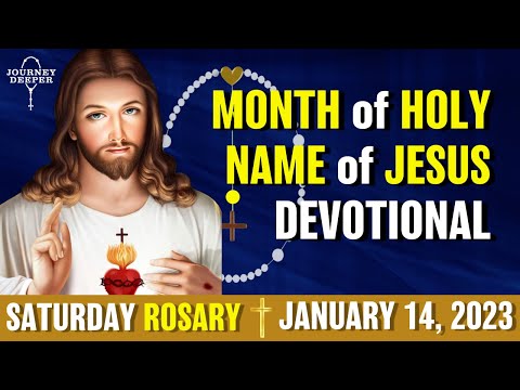 SATURDAY ROSARY 💙 Joyful Mysteries of Holy Rosary 💙 January 14, 2023 💙 VIRTUAL ROSARY