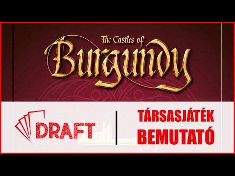 Castles of Burgundy (2019 Deluxe kiadás) társasjáték bemutató - :: DRAFT :: Társasjáték vlog
