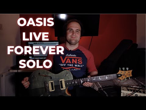 Oasis - Live Forever Solo Guitar Lesson