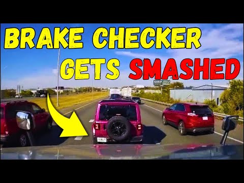 BEST OF SEMI TRUCKS ROAD RAGE | Road Rage, Brake Checks, Karens