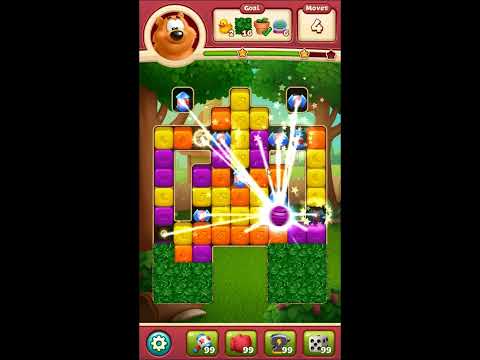 Toon Blast Level 6465 - NO BOOSTERS 🐻🐺🐱 | SKILLGAMING ✔️