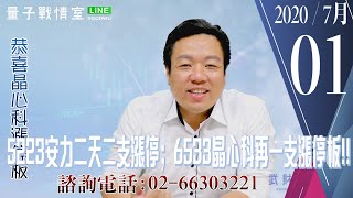 【量子戰情室】#陳武傑 0701，5223安力二天二支漲停；6533晶心科再一支漲停板!! (圖)