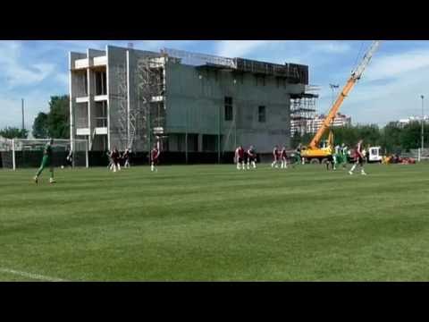 Skrót meczu Garbarnia Kraków - Szombierki Bytom (23.07.16)