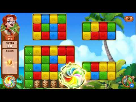 Lost Island Blast Adventure Level 144 - No Boosters