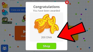 How to get 200 DNA for in under 1 MINUTE!-Agar.io