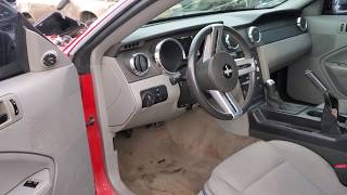 2006 Ford Mustang Brake Light Switch Replacement & Fuse Location