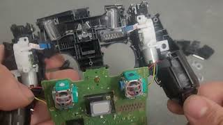 Replacing the conductive film on a model BDM-030 PS5 controller