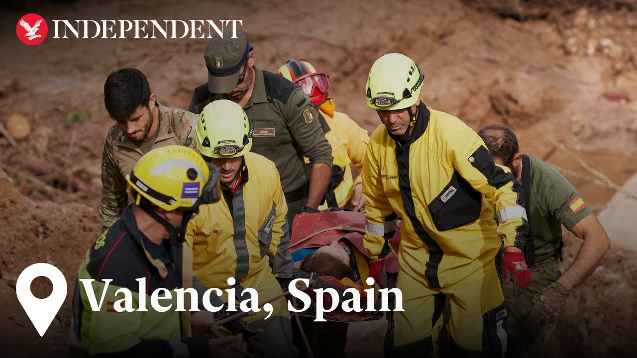 Watch: Rescue operations as Spain recovers from flash flood devastation