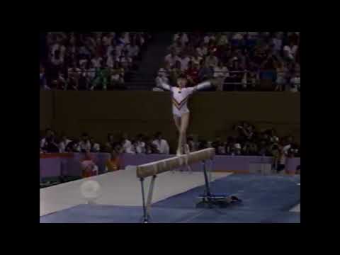 🥇 Laura Cutina 🇷🇴 BB TO 9.800 1984 Olympic Games