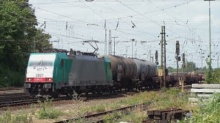 1 часть поездки на грузовом поезде по маршруту Льеж -