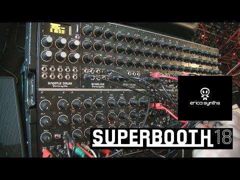 Erica Synth Techno System: все что нужно для hard techno! (Superbooth 2018)