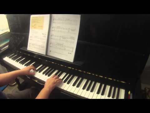 Minuet in G by Pezold Adult Piano Adventures all-in-one lesson book 1