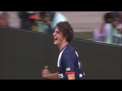 Goal Adrien RABIOT (90' +1) - Paris Saint-Germain - EA Guingamp (2-0) - 2013/2014
