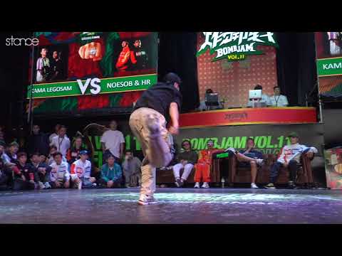 Kama + Legosam vs Noesob + HR (Top 8) l Bomb Jam 2019 // .stance