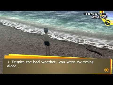 Persona 4 Golden #89 Quiting School | Taking care Father