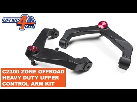 Zone offroad C2300 Heavy Duty Upper Control Arm Kit Chevy/GM 2500/3500