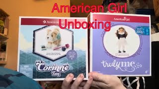 American Girl Unboxing of Daughter's haul from last Dallas trip- Dolly Dreams Ep 871
