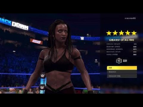 WWE 2K22 - Play Match 144 - Victoria Reeves VS Ariane Jones