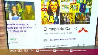 #BUENMARTES · Google rinde homenaje al Mago de Oz