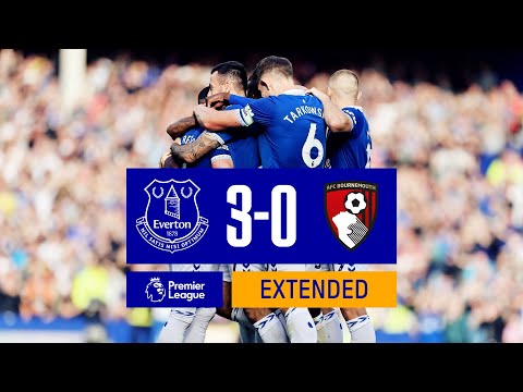 Resumen de Everton vs AFC Bournemouth Jornada 8