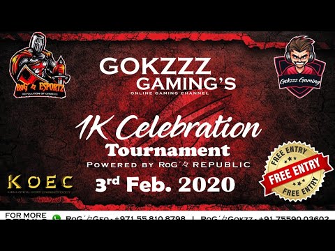 RoG´々OFFICIAL 5K TOURNAMENT LIVE..!!! QUALIFIER***DAY : 1...!!!