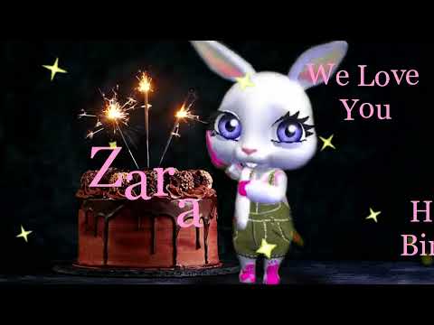Zara Birthday Song - Happy Birthday Dear Zara