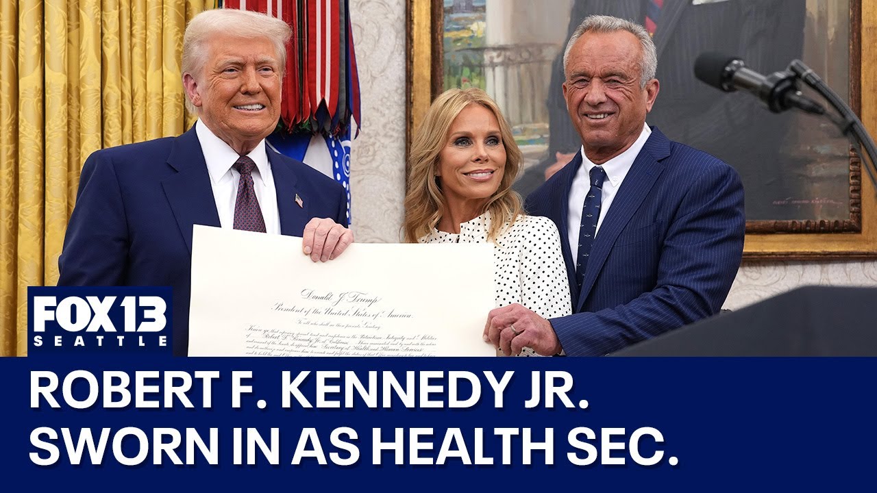 Robert F. Kennedy Jr. sworn in as President Trump’s health secretary