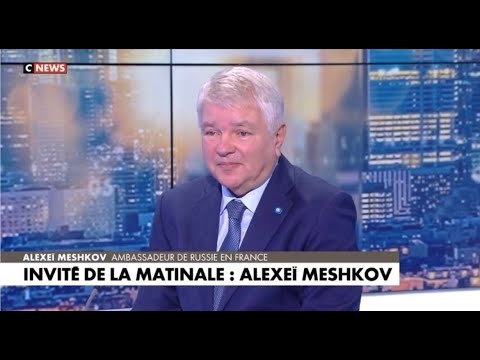 Alexey Meshkov, Ambassadeur de Russie en France sur CNEWS, le 4 octobre 2022