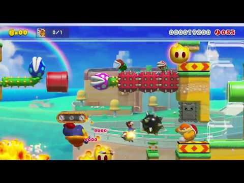 3Dワールドで制限時間80秒の全自動を作ってみた。Auto by たか、 - Super Mario Maker 2 - No Commentary 1ca