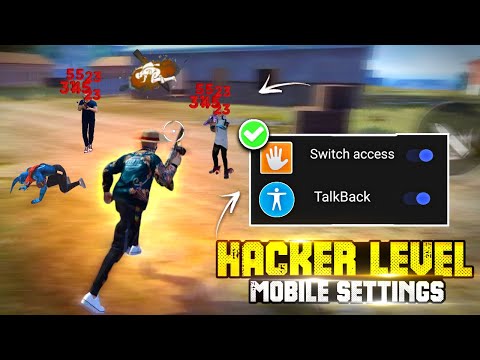 Hacker Level Mobile Settings | Auto Headshot Setting | Free Fire Headshot Setting | Headshot Setting