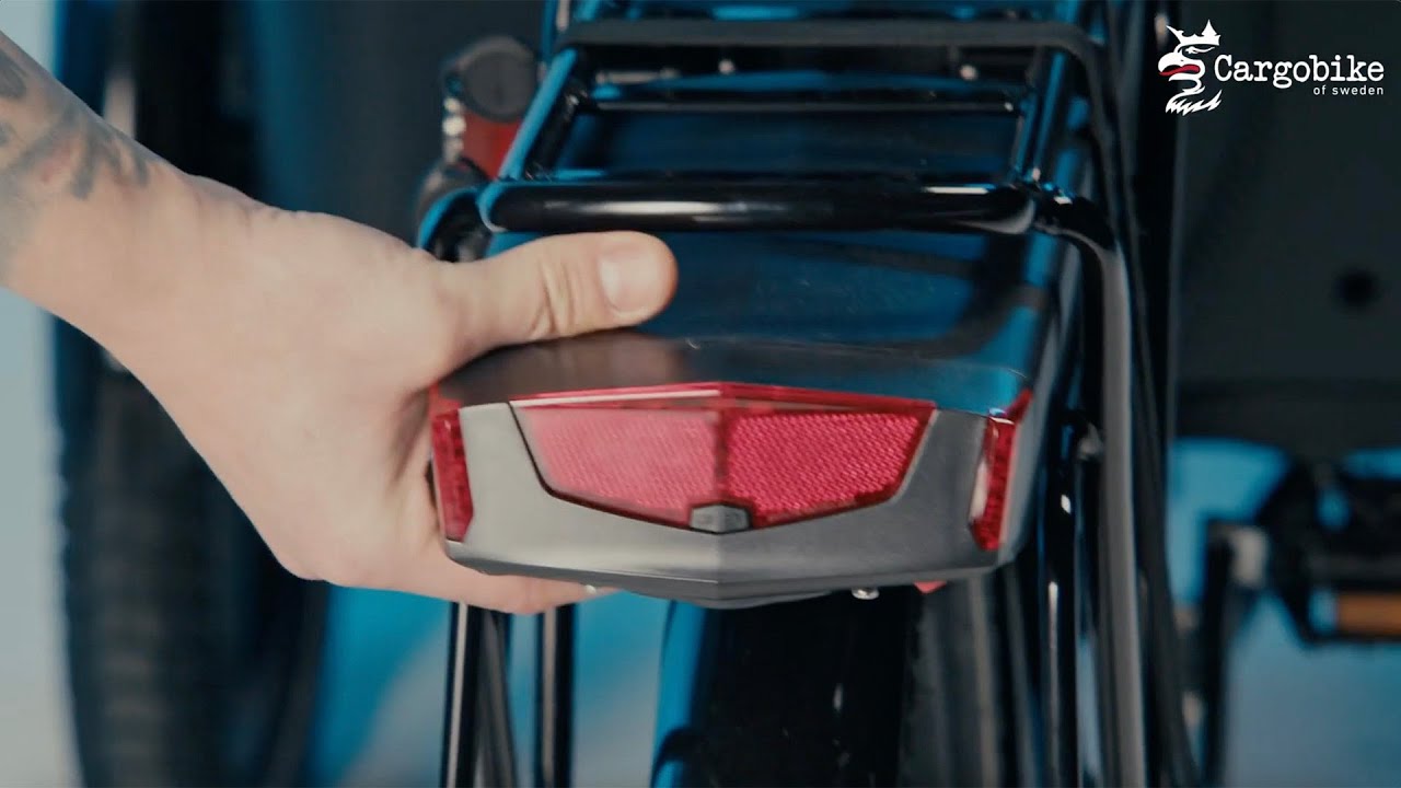 Akku beim Cargobike Flex entnehmen und einsetzen