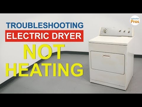 Electric Dryer Not Heating - TOP 5 Reasons & Fixes - Whirlpool, Kenmore, and more