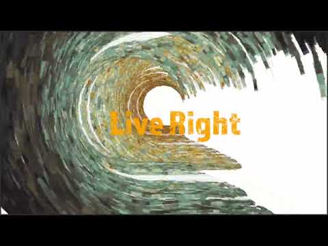 Christos DC & The Ligerians - Live Right (Lyrics Video)